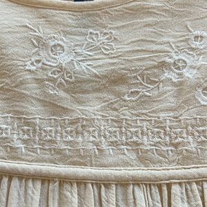 Women’s Lucky shirt. Size medium. Cream color. New without tags, never worn.